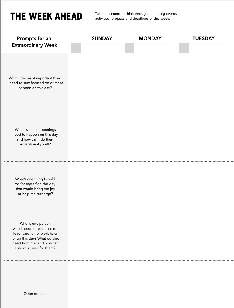 High Performance Planner