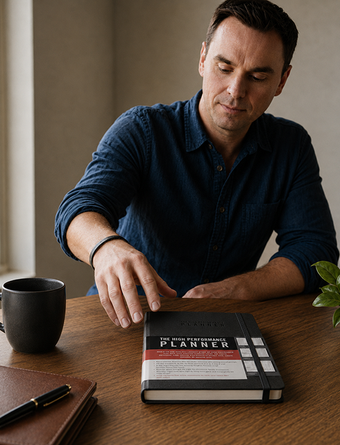 The World's #1 Performance Coach Has Every Tool Money Can Buy. He Reaches For The Page.